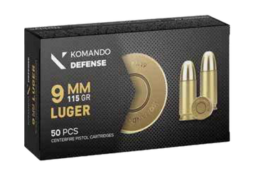 Breda/Dickinson BRASS 9mm Luger 115gr FMJ 50/20 - Box or Case