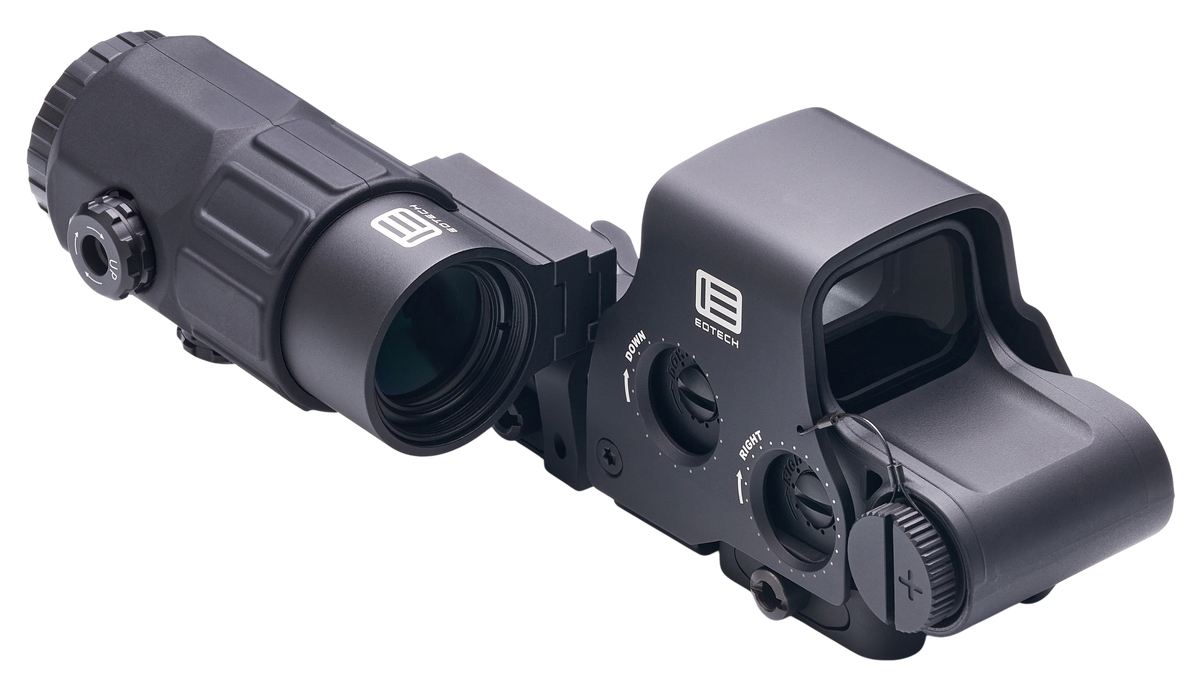 EOTech HHS IX EXPS3-DCR Holographic Sight & G45 5x Magnifier w/STS Mount - Matte Black