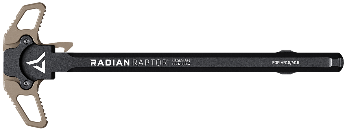 Radian Weapons Raptor AR-15/M16 5.56mm Ambidextrous Charging Handle - Flat Dark Earth