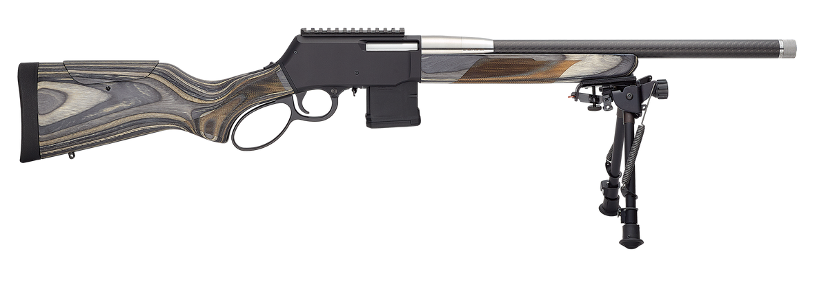 Henry H023-223XCF SPD Predator .223 Rem/5.56 NATO 18" 10+1 Lever-Action Rifle - Carbon Fiber Barrel, Harris Bipod