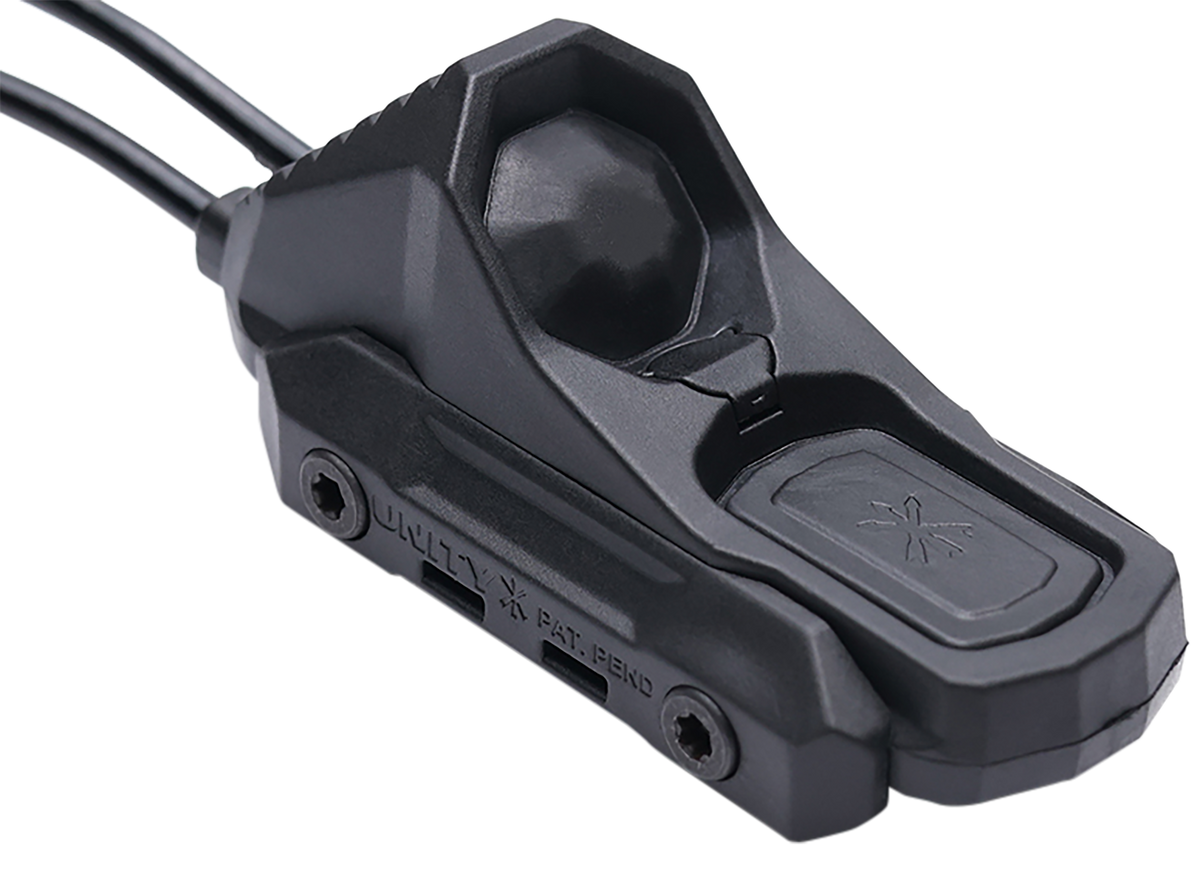 Unity Tactical AXON Link USB-C/Crane Laser 7" Dual-Button Remote Switch - Black