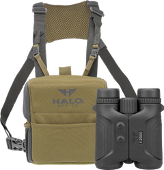 Halo Optics K2000 10x42 Laser Rangefinder Binoculars - Black
