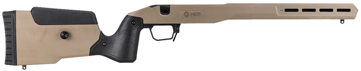 MDT Field Stock FDE Polymer Chassis - Fits Tikka T3/T3x Short Action RH