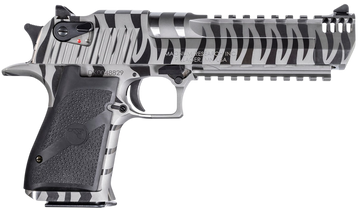 Magnum Research Desert Eagle Mark XIX 44 Mag 6" 8+1 Semi-Auto Pistol - White w/Tiger Stripes