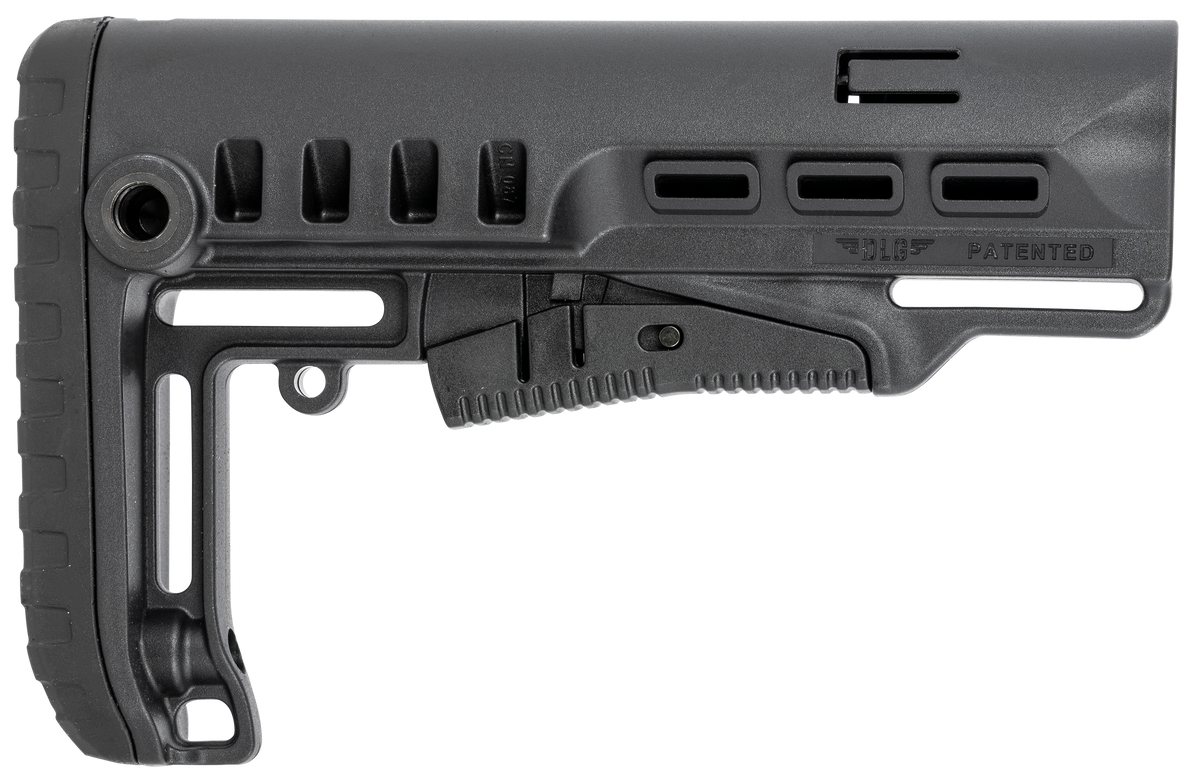 NcSTAR VG087 Tactical Mil-Spec Stock Black Synthetic Collapsible