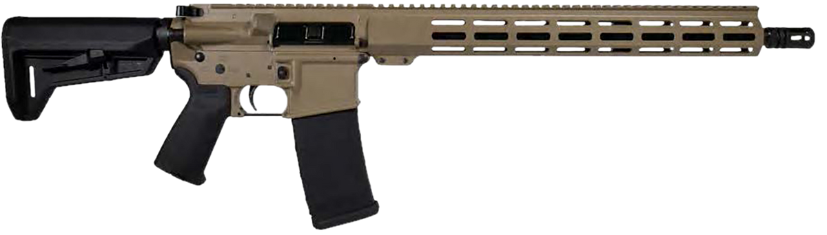 Shark Coast Tactical FDE 5.56 NATO 16" 30+1 Semi-Auto AR-15 Rifle