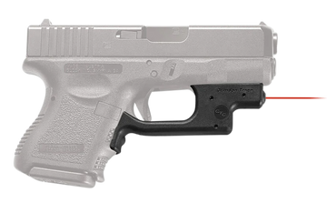 Crimson Trace LG-436 Laserguard Red Laser Sight for Glock Compact & Subcompact - Black Polymer