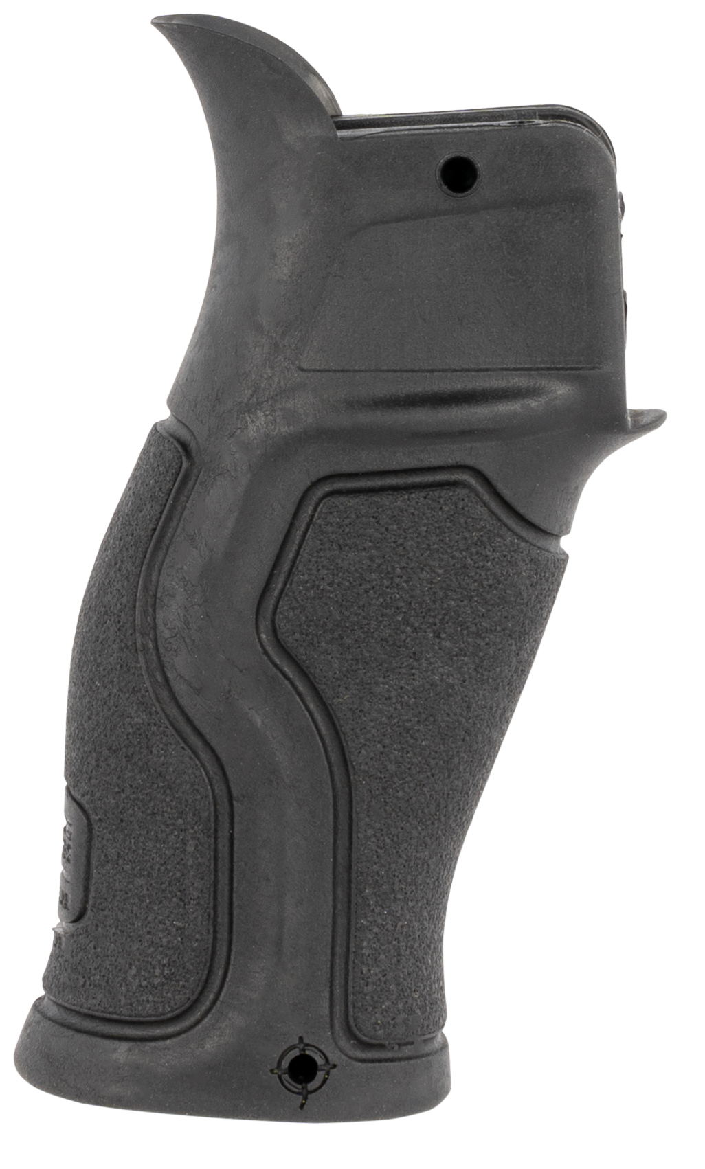 FAB Defense Gradus AR-15 Pistol Grip 15° Black Polymer w/Rubber Overmold