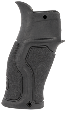 FAB Defense Gradus AR-15 Pistol Grip 15° Black Polymer w/Rubber Overmold