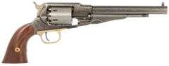 Pietta 1858 Old West 44 Cal 8" 6-Rd Revolver - Old Silver
