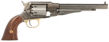 Pietta 1858 Old West 44 Cal 8" 6-Rd Revolver - Old Silver