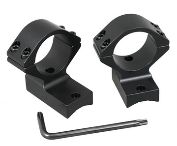 Talley 948749 Scope Mount/Ring Combo 1" Tube Kimber 84M Medium Rings 0 MOA Black Anodized