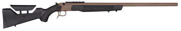 CVA Accura LR-X 45 Cal 30" Fluted Threaded Break-Open Muzzleloader - FDE Nitride Cerakote / Black Synthetic Stock