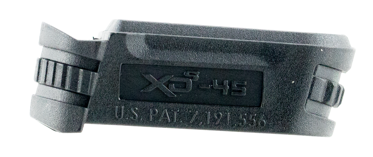Springfield Armory XDS5001M XD-S 45 ACP Polymer Black Magazine Sleeve - #1 Backstrap 3.3"/4" Barrel