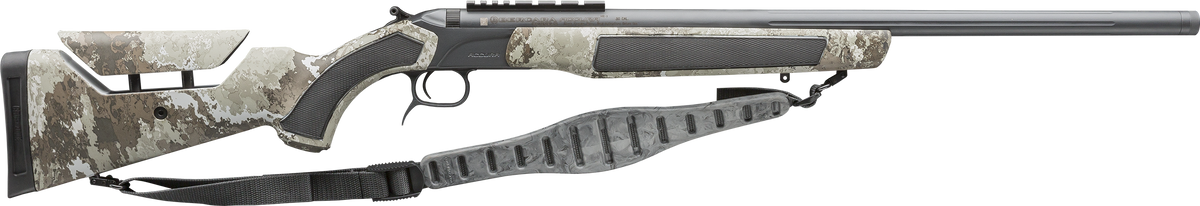 CVA Accura MR-X 45 Cal 26" Fluted Break-Open Muzzleloader - Sniper Gray Cerakote