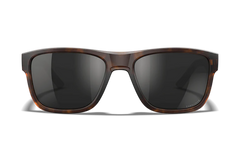 Wiley X Ovation CAPTIVATE Polarized Black Mirror Lens Matte Tortoise Frame