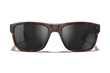 Wiley X Ovation CAPTIVATE Polarized Black Mirror Lens Matte Tortoise Frame