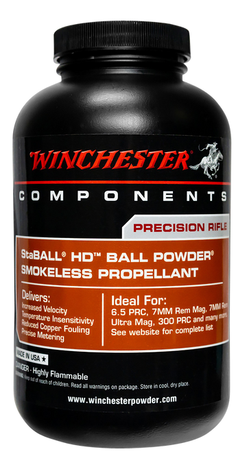 Winchester Powder StaBALL HD Smokeless Rifle Powder 8 lb