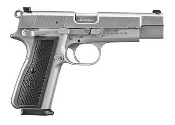 FN High Power 9mm Luger 4.70" 10+1 SAO Pistol - Stainless