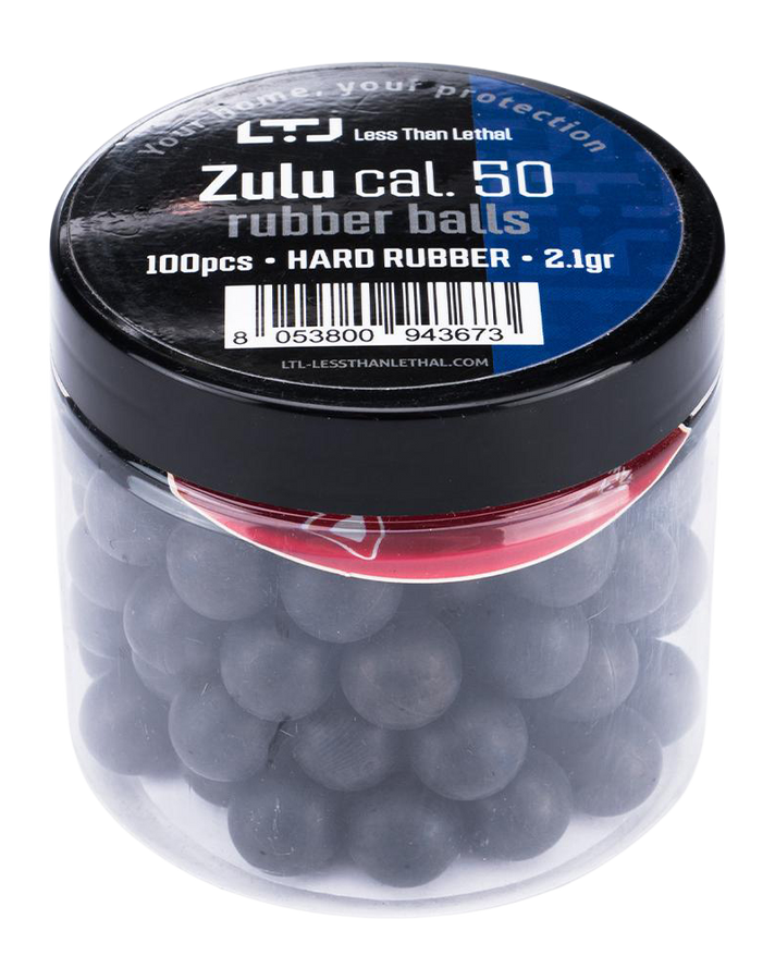 Soft Air USA LTL Zulu .50 Bore Rubber Balls - 100 Count