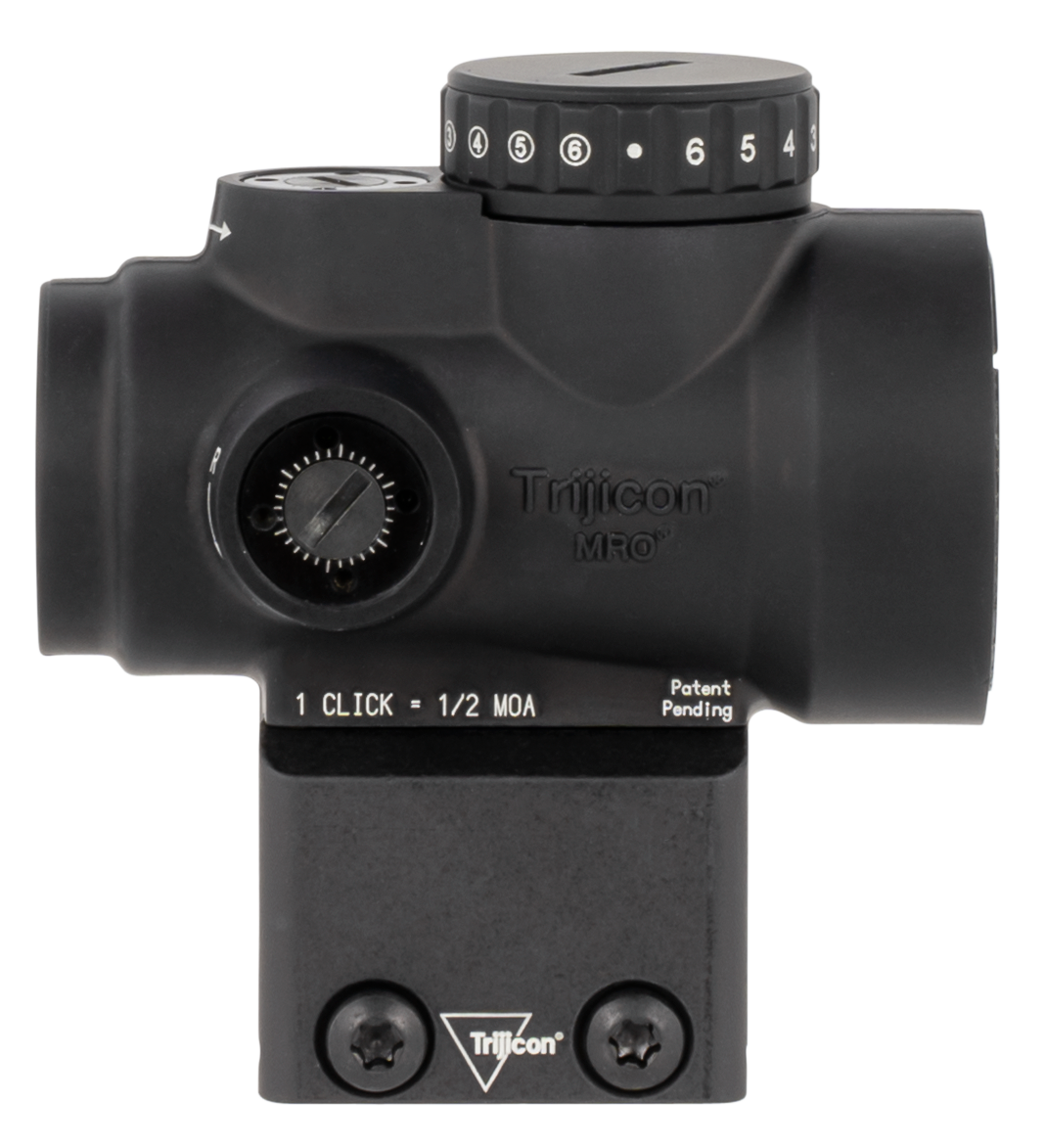 Trijicon MRO HD 1x25mm 2 MOA Red Dot / 68 MOA Circle Reflex Sight - Lower 1/3 Cowitness