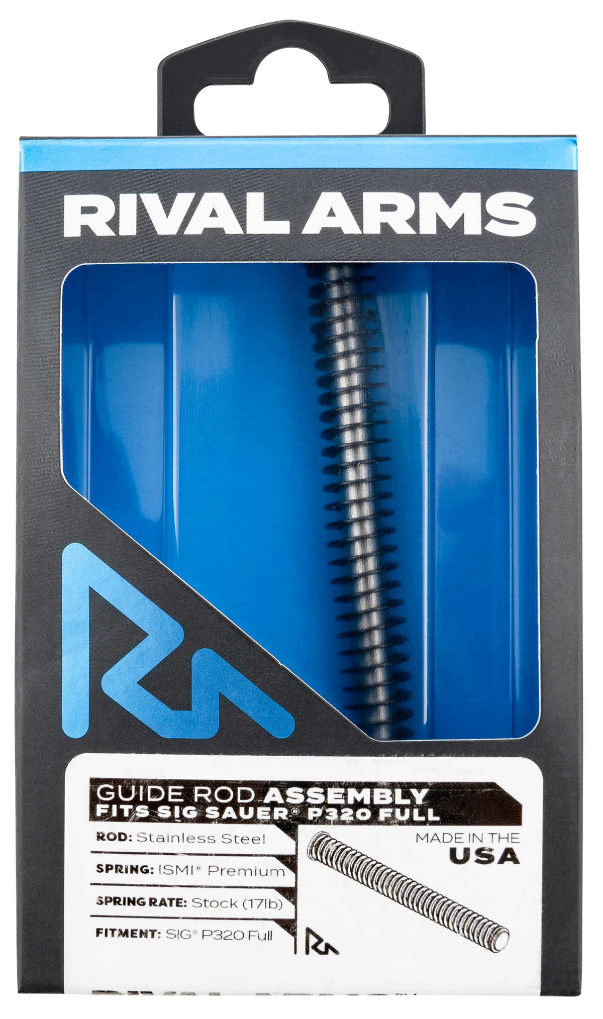 Rival Arms RARA50S201S Guide Rod Assembly Stainless Steel for Sig P320 Full Size