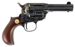Cimarron Lightning 38 Special 3.50" 6-Shot SAO Revolver - Birdshead Walnut Grip