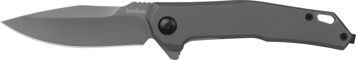 Kershaw Helitack 5570 3.26" Folding Drop Point Plain 8Cr13MoV Gray PVD SS Handle