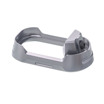 Tyrant CNC Magwell Fits Glock 17 Gen4 - Gray/Black Aluminum