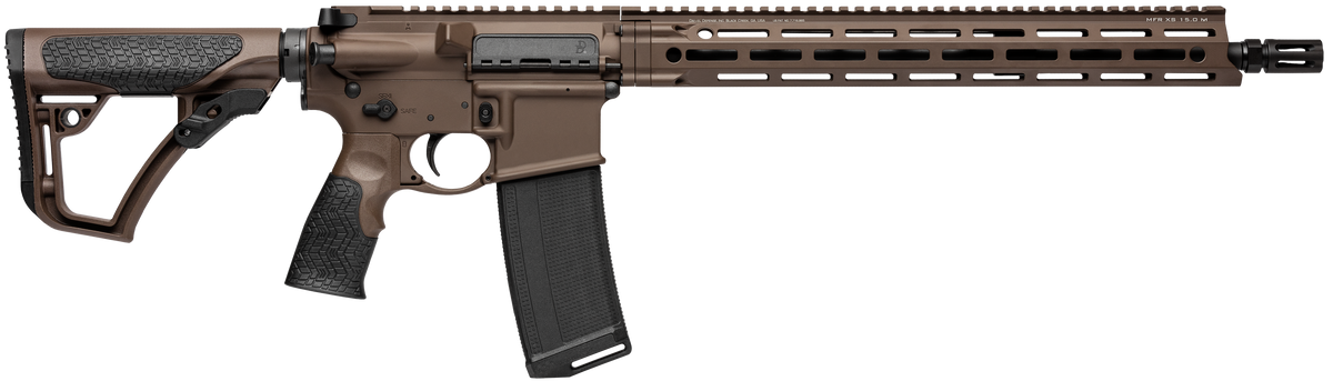 Daniel Defense DDM4 V7 5.56x45mm NATO 16" 30+1 Semi-Auto Rifle - Mil-Spec Brown Cerakote