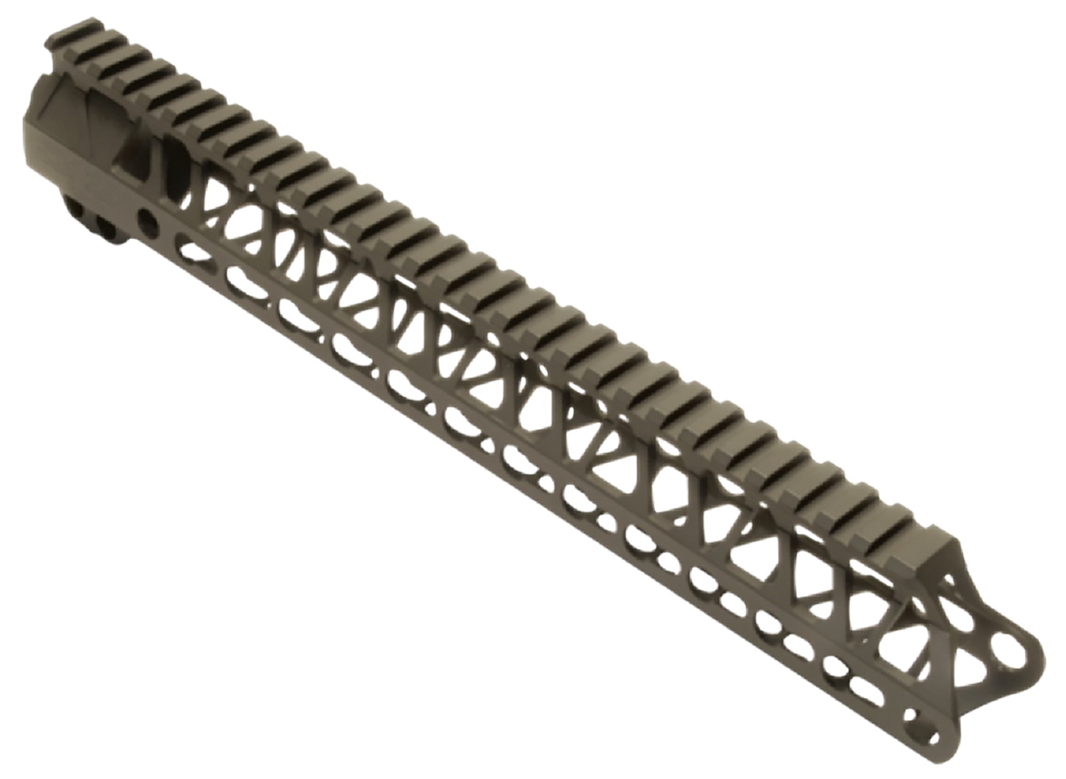 Timber Creek Outdoors Enforcer 13" M-LOK AR-15 Handguard - OD Green Aluminum