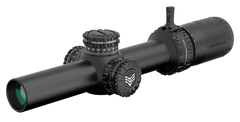 Swampfox Optics Arrowhead 1-6x24mm 30mm Tube SFP LPVO Riflescope - Guerrilla Dot MIL Red Reticle
