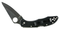Spyderco Delica 4 Lightweight 2.88" VG-10 Drop Point Plain Black FRN Folding Knife