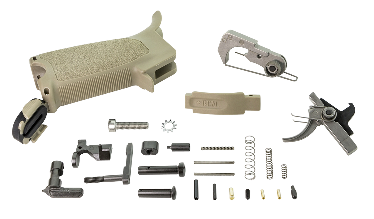 BCM ELPKFDE BCMGunfighter Enhanced AR-15 Lower Parts Kit Flat Dark Earth