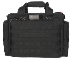 G*Outdoors T1714LRB Tactical Range Bag Black 1000D Nylon 5 Handguns