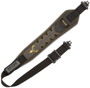Allen 8357 Aspen BakTrak 2-Point Rifle/Shotgun Sling 28-35 Gray Nubuck Leather w/Swivels