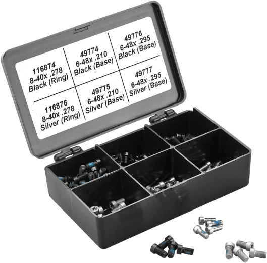 Leupold 52395 Torx Screw Kit 40-Piece Steel