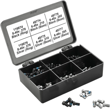 Leupold 52395 Torx Screw Kit 40-Piece Steel