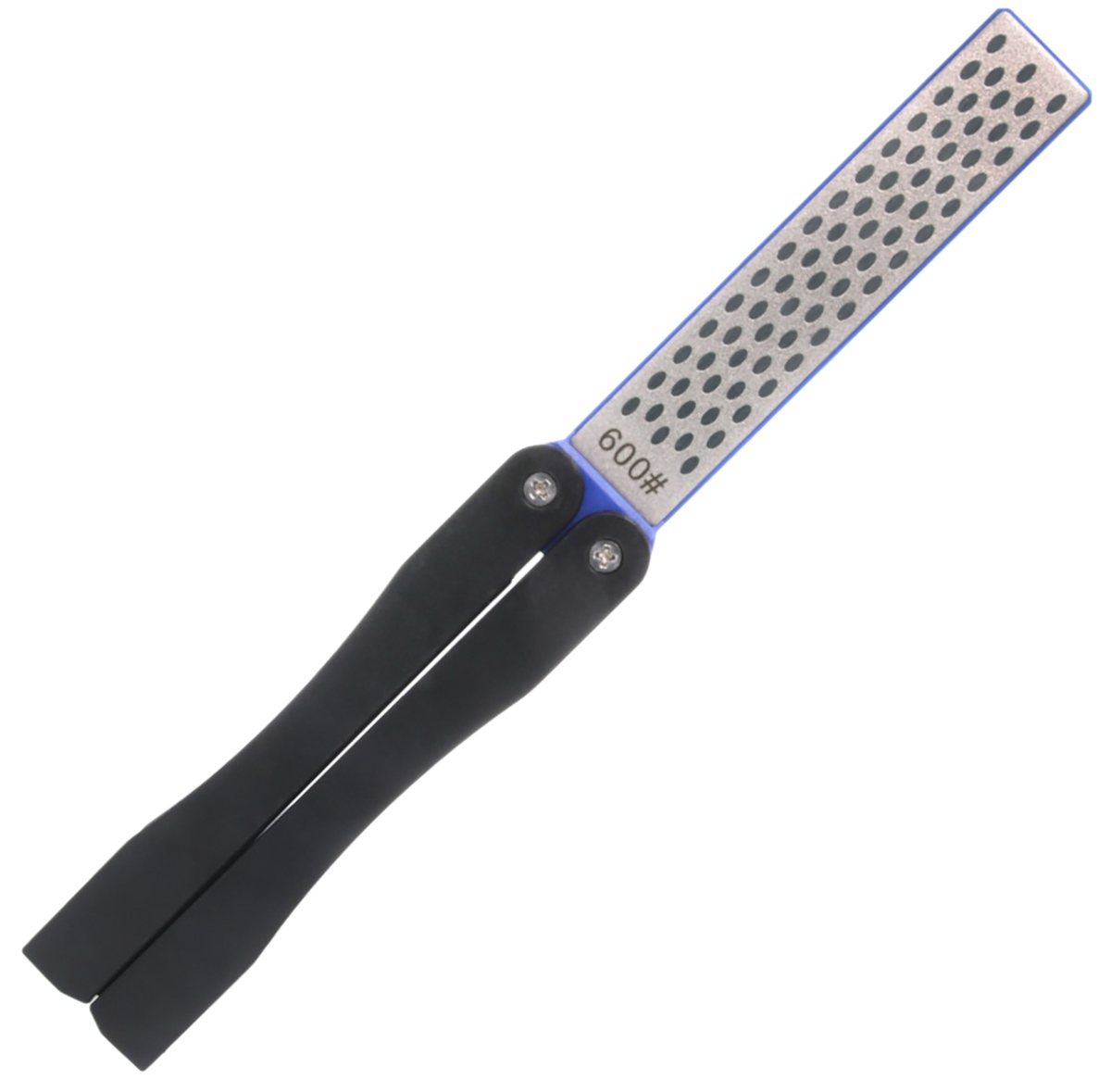Cold Steel Double Sided Folding Diamond Knife Sharpener - 360/600 Grit