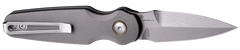 Hogue Ballista II 2.6" Automatic Bayonet Folding Knife - CPM-MagnaCut / Gray Aluminum