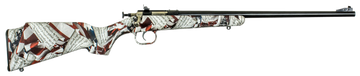 Crickett KSA2168 Youth 22 LR 16.12" 1-Rd Bolt Action Rifle - American Flag Synthetic Stock