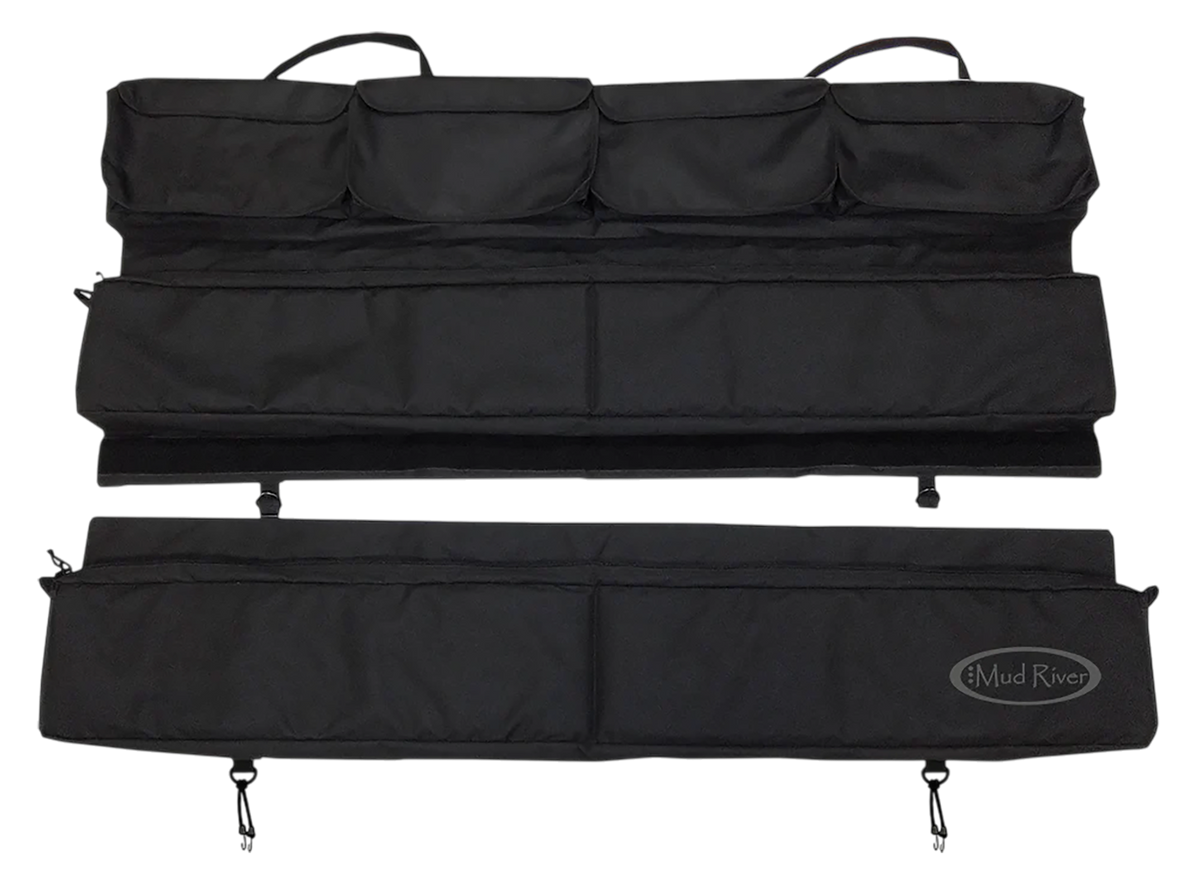 Boyt Harness Mud River Truck Seat Organizer Black Nylon 49" x 27"