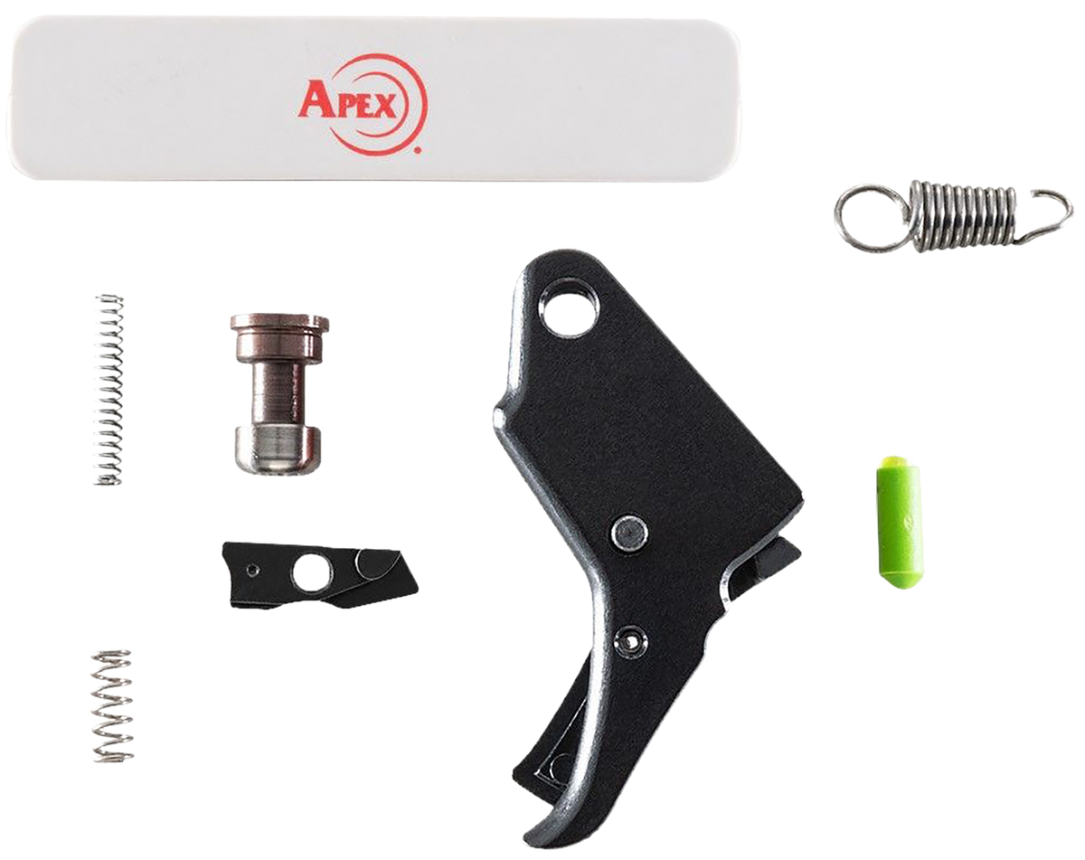 Apex Tactical Specialties 100171 Action Enhancement Trigger & Duty/Carry Kit 9mm Luger/40 S&W Black - Fits S&W M&P Shield 2.0
