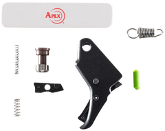 Apex Tactical Specialties 100171 Action Enhancement Trigger & Duty/Carry Kit 9mm Luger/40 S&W Black - Fits S&W M&P Shield 2.0