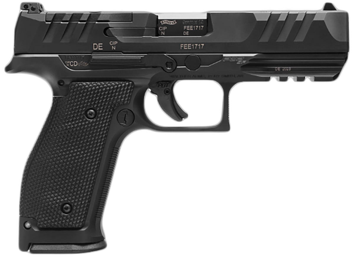 Walther Arms PDP SF Full Size 9mm Luger 4.50" 18+1 Optic Ready Striker-Fired Pistol - Steel Frame, 3 Mags