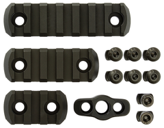 CMC Triggers 81724 M-LOK 4-Piece Accessory Kit - Black Anodized