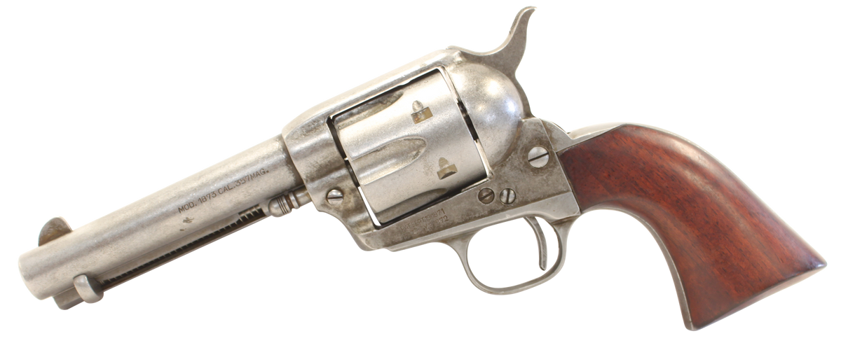 Taylor's & Company 1873 Cattleman 357 Mag 4.75" 6-Rd SAO Revolver - Antique Finish