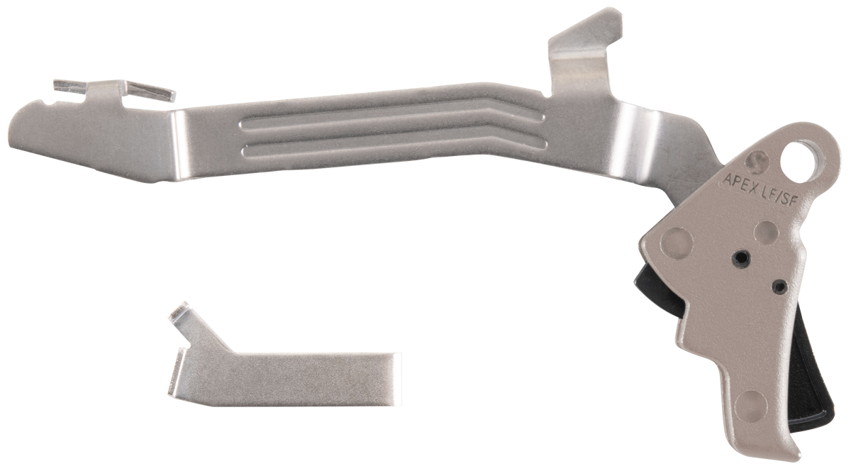 Apex Tactical Specialties 102P117FDE Action Enhancement Slim FDE Polymer Drop-In Trigger Kit - Fits Glock 43/43X/48