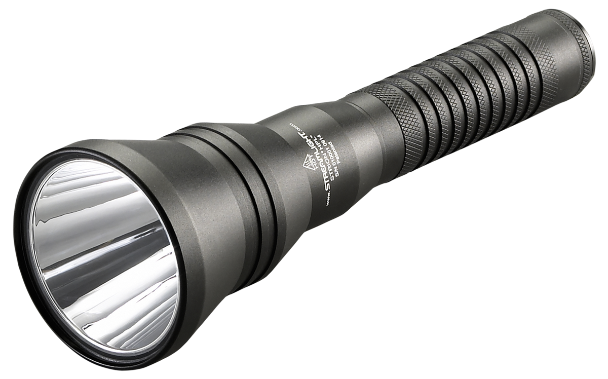 Streamlight 74502 Strion HPL Flashlight 160/320/615 Lumens White LED - 7" Rechargeable Black Anodized