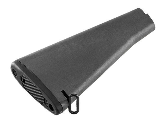Luth-AR BS-A1 A1 Fixed Buttstock - Black - AR-15/M16